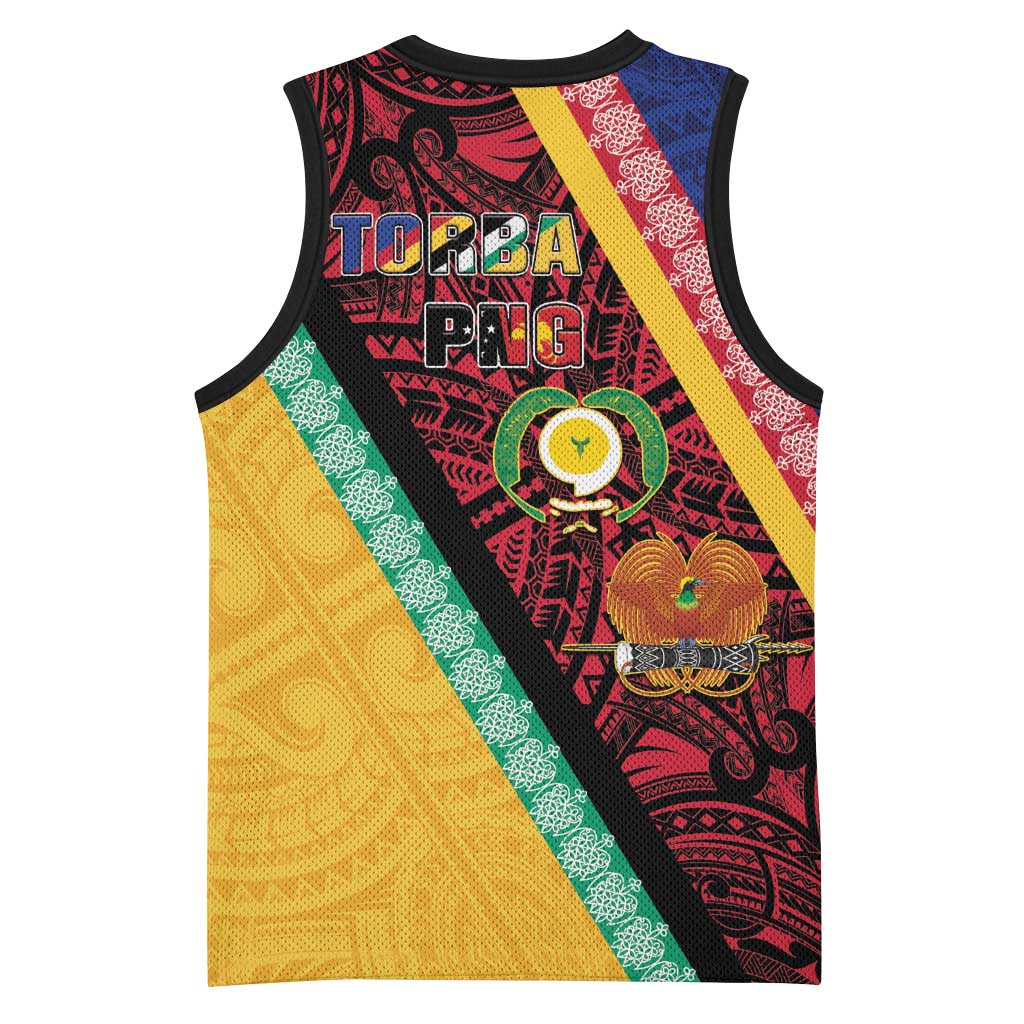 Love Torba PNG Day Basketball Jersey Together We Grow LT05 - Polynesian Pride