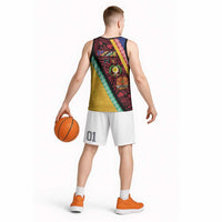 Love Torba PNG Day Basketball Jersey Together We Grow LT05 - Polynesian Pride