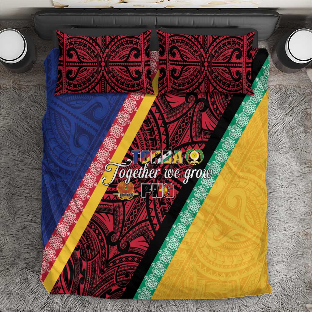 Love Torba PNG Day Bedding Set Together We Grow - Polynesian Pride
