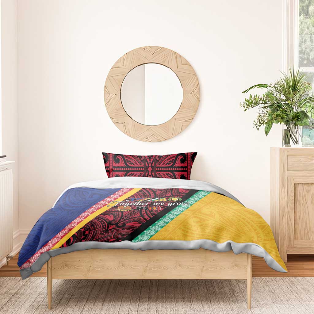 Love Torba PNG Day Bedding Set Together We Grow - Polynesian Pride