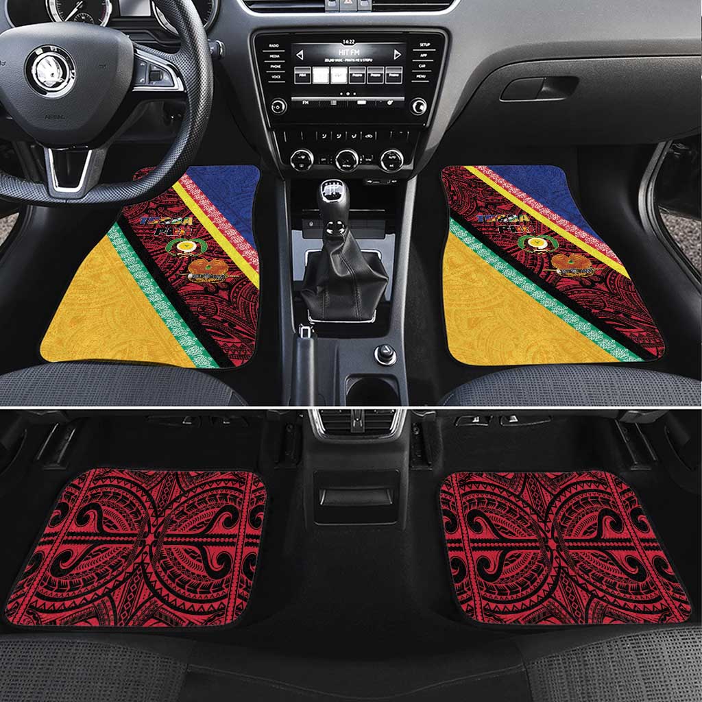 Love Torba PNG Day Car Mats Together We Grow - Polynesian Pride