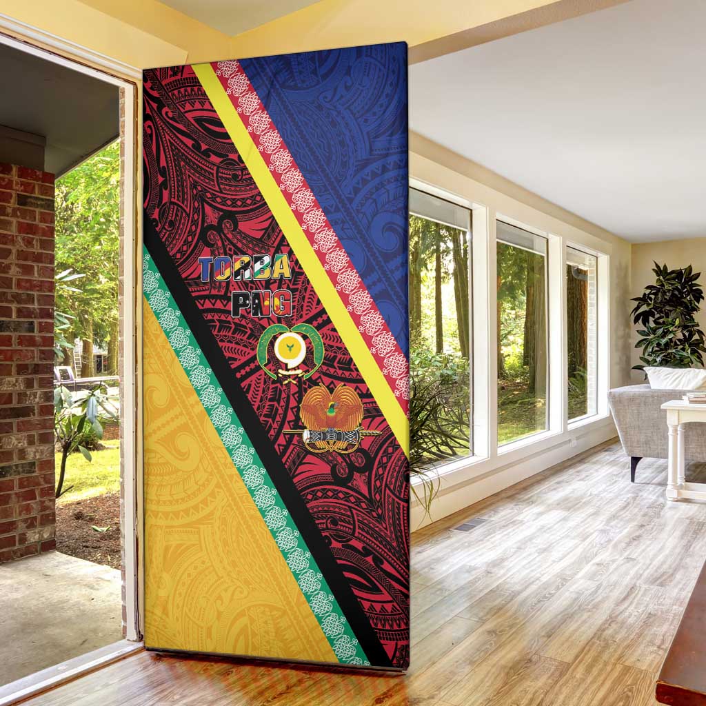 Love Torba PNG Day Door Cover Together We Grow - Polynesian Pride