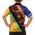 Love Torba PNG Day Family Matching Short Sleeve Bodycon Dress and Hawaiian Shirt Together We Grow - Polynesian Pride