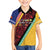 Love Torba PNG Day Family Matching Short Sleeve Bodycon Dress and Hawaiian Shirt Together We Grow - Polynesian Pride