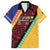 Love Torba PNG Day Family Matching Tank Maxi Dress and Hawaiian Shirt Together We Grow - Polynesian Pride