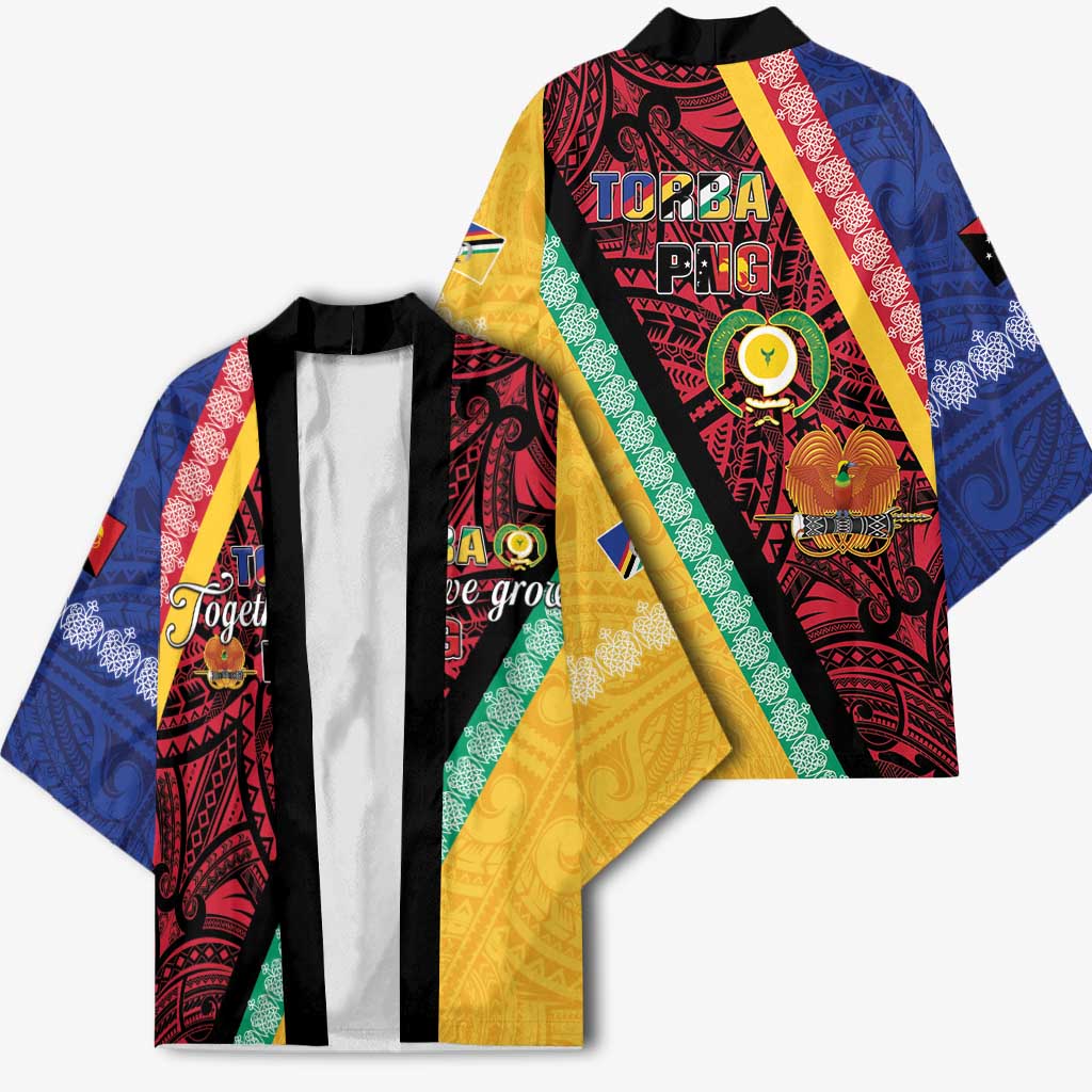 Love Torba PNG Day Kimono Together We Grow - Polynesian Pride