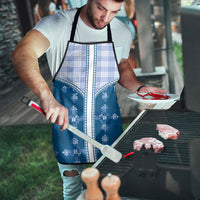 Blue Hawaii Paniolo Quilt Motif Apron LT05 - Polynesian Pride