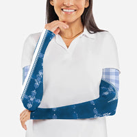 Blue Hawaii Paniolo Quilt Motif Arm Sleeves LT05 - Polynesian Pride