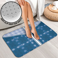 Blue Hawaii Paniolo Quilt Motif Bathroom Set LT05 - Polynesian Pride