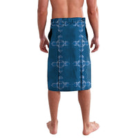 Blue Hawaii Paniolo Quilt Motif Lavalava LT05 - Polynesian Pride