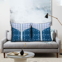 Blue Hawaii Paniolo Quilt Motif Pillow Cover LT05 - Polynesian Pride
