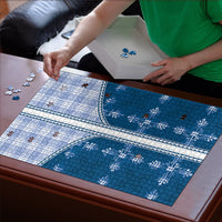 Blue Hawaii Paniolo Quilt Motif Puzzle LT05 - Polynesian Pride