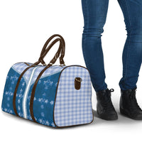 Blue Hawaii Paniolo Quilt Motif Travel Bag LT05 - Polynesian Pride