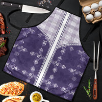 Purple Hawaii Paniolo Quilt Motif Apron LT05 Purple - Polynesian Pride