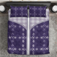 Purple Hawaii Paniolo Quilt Motif Bedding Set LT05 Purple - Polynesian Pride