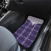 Purple Hawaii Paniolo Quilt Motif Car Mats LT05 - Polynesian Pride