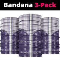 Purple Hawaii Paniolo Quilt Motif Neck Gaiter LT05 package One Size: 25*50cm Purple - Polynesian Pride
