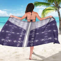 Purple Hawaii Paniolo Quilt Motif Sarong LT05 - Polynesian Pride