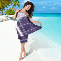 Purple Hawaii Paniolo Quilt Motif Sarong LT05 - Polynesian Pride