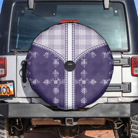 Purple Hawaii Paniolo Quilt Motif Spare Tire Cover LT05 Purple - Polynesian Pride