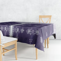 Purple Hawaii Paniolo Quilt Motif Tablecloth LT05 - Polynesian Pride