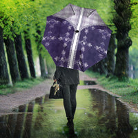 Purple Hawaii Paniolo Quilt Motif Umbrella LT05 - Polynesian Pride