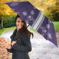 Purple Hawaii Paniolo Quilt Motif Umbrella LT05 - Polynesian Pride