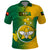 Personalized Papua New Guinea Enga Province Polo Shirt Mix Coat Of Arms Polynesian Pattern LT05 Green - Polynesian Pride