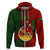 Papua New Guinea Chimbu Province Hoodie Mix Coat Of Arms Polynesian Pattern LT05 - Polynesian Pride