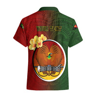 Personalized Papua New Guinea Chimbu Province Hawaiian Shirt Mix Coat Of Arms Polynesian Pattern LT05 - Polynesian Pride