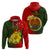 Papua New Guinea Eastern Highlands Province Hoodie Mix Coat Of Arms Polynesian Pattern LT05 - Polynesian Pride