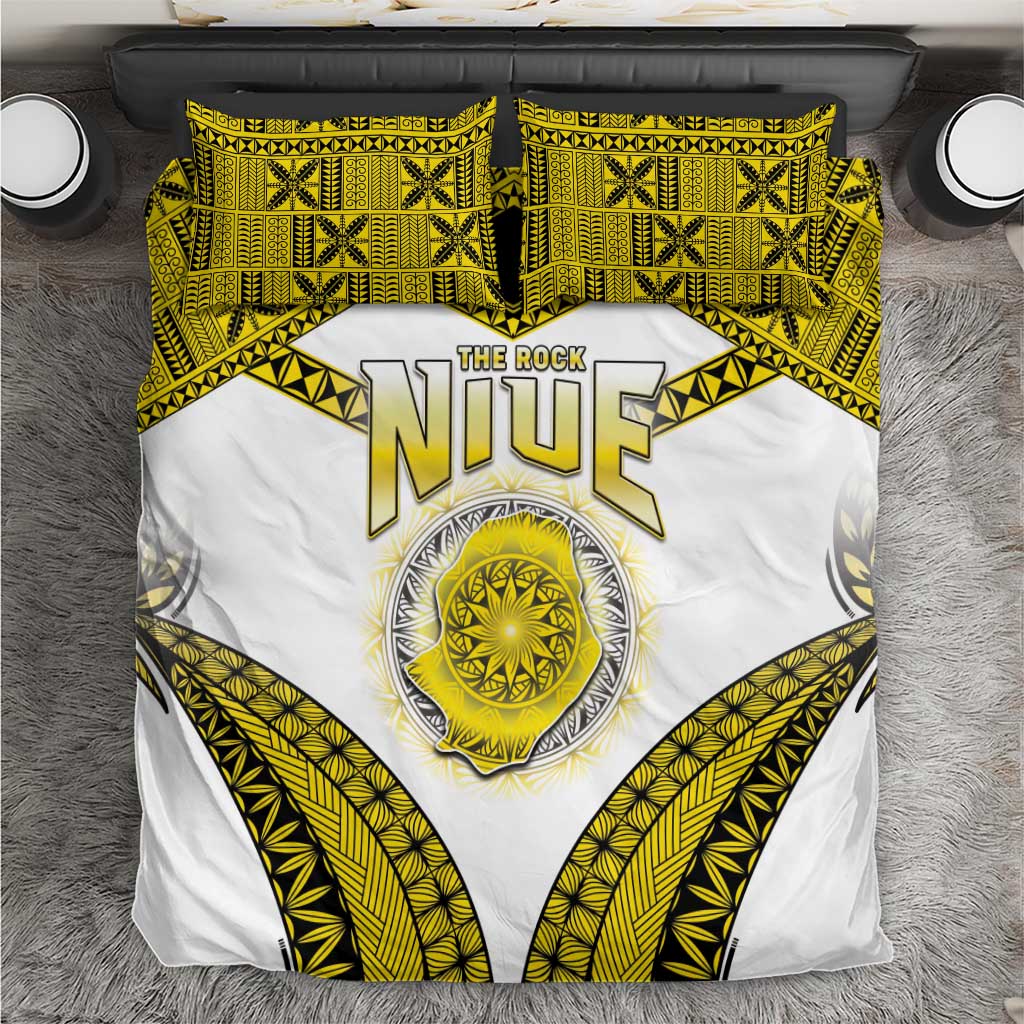 Niue The Rock Of Polynesia Bedding Set Peniamina Gospel Day Yellow Version