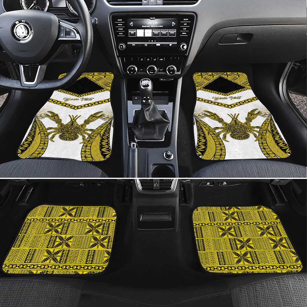 Niue The Rock Of Polynesia Car Mats Peniamina Gospel Day Yellow Version