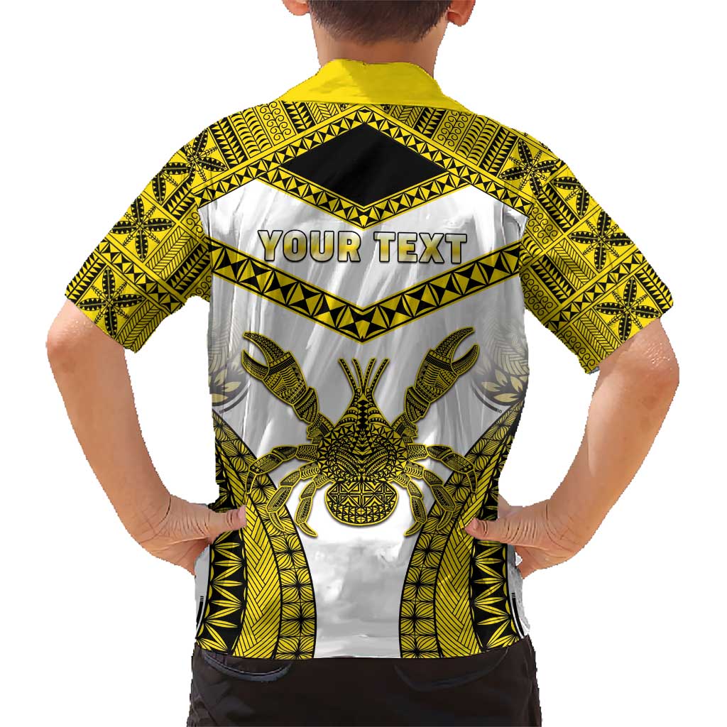 Personalised Niue The Rock Of Polynesia Hawaiian Shirt Peniamina Gospel Day Yellow Version