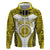 Personalised Niue The Rock Of Polynesia Hoodie Peniamina Gospel Day Yellow Version