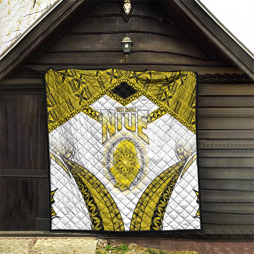 Niue The Rock Of Polynesia Quilt Peniamina Gospel Day Yellow Version