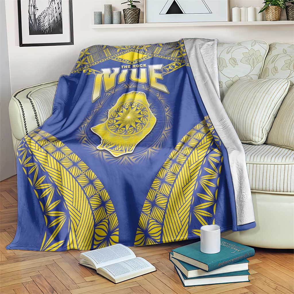 Niue The Rock Of Polynesia Blanket Peniamina Gospel Day Blue Version