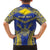 Personalised Niue The Rock Of Polynesia Kid Hawaiian Shirt Peniamina Gospel Day Blue Version