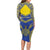 Personalised Niue The Rock Of Polynesia Long Sleeve Bodycon Dress Peniamina Gospel Day Blue Version