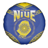 Niue The Rock Of Polynesia Spare Tire Cover Peniamina Gospel Day Blue Version