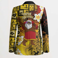 Papua New Guinea Retro Christmas Blazer Hamamas Krismas - Polynesian Pride