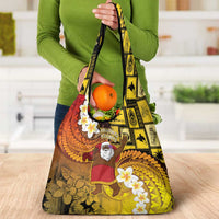 Papua New Guinea Retro Christmas Grocery Bag Hamamas Krismas - Polynesian Pride