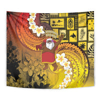 Papua New Guinea Retro Christmas Tapestry Hamamas Krismas - Polynesian Pride