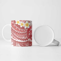 Tonga Christmas Ceramic Mug Kilisimasi Fiefia Retro Style Red - Polynesian Pride