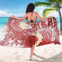 Tonga Christmas Sarong Kilisimasi Fiefia Retro Style Red - Polynesian Pride