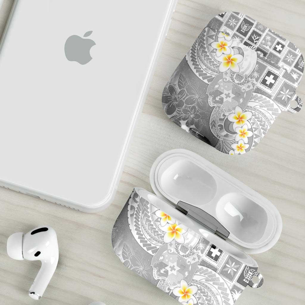 Tonga Christmas AirPods Case Kilisimasi Fiefia Retro Style White - Polynesian Pride
