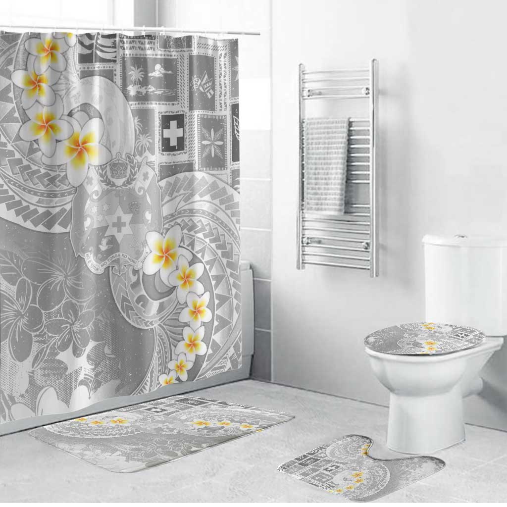 Tonga Christmas Bathroom Set Kilisimasi Fiefia Retro Style White - Polynesian Pride