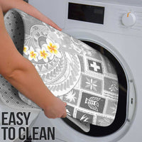 Tonga Christmas Bathroom Set Kilisimasi Fiefia Retro Style White - Polynesian Pride