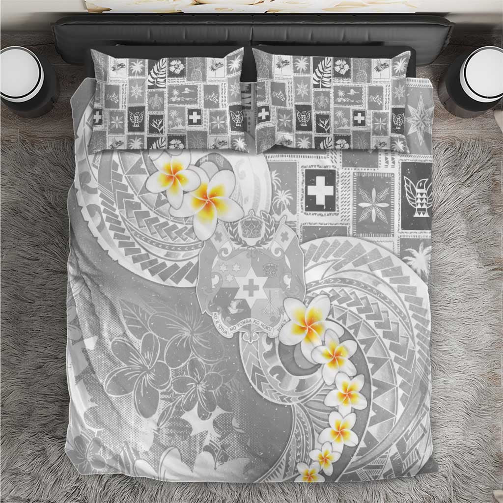 Tonga Christmas Bedding Set Kilisimasi Fiefia Retro Style White - Polynesian Pride