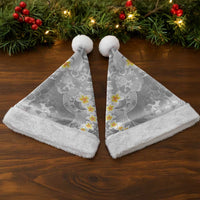 Tonga Christmas Santa Hat Kilisimasi Fiefia Retro Style White - Polynesian Pride